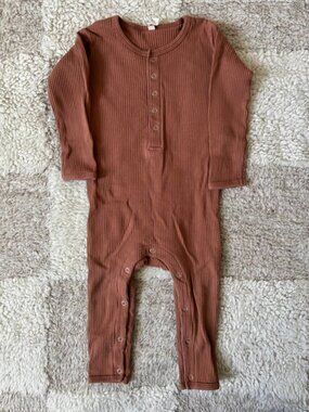 Quincy Mae Ribbed Romper